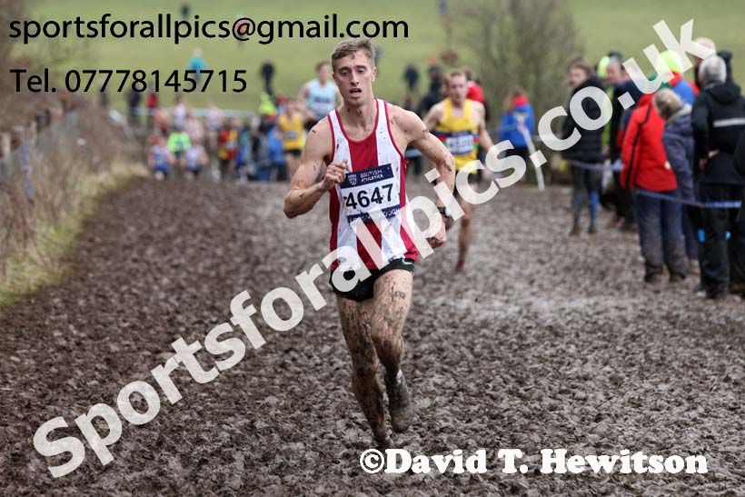 Senior mens 2018 British Inter Counties Cross Country Champs., Prestwold Hall, Loughborough. Photo: David T. Hewitson/Sports for All Pics